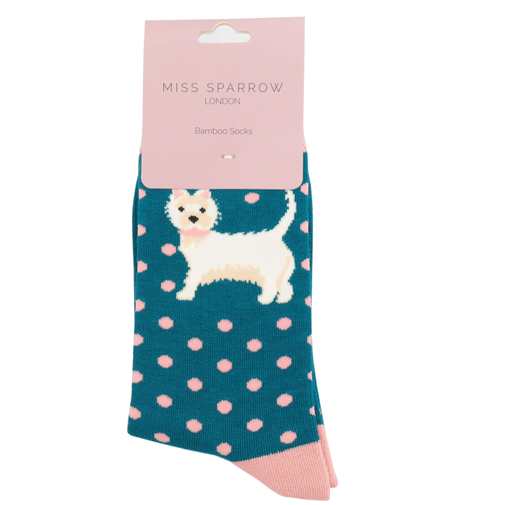 Dogs Socks Teal-4771 Dogs Socks Teal-4771
