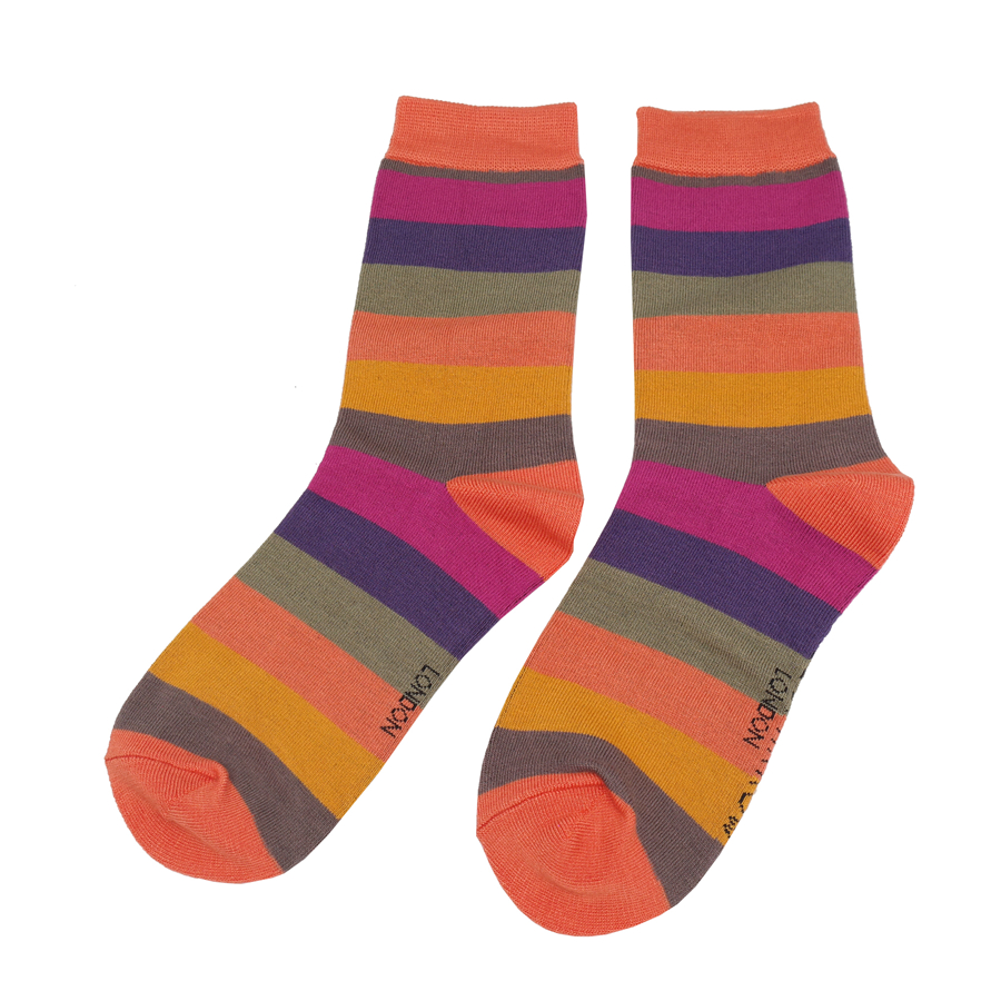 Thick Stripes Socks Box-4864 Thick Stripes Socks Box-4864