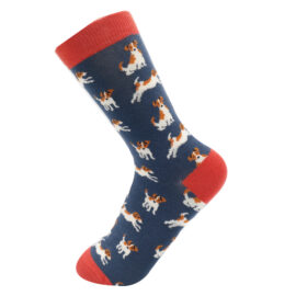 Jack Russell Socks Navy-0