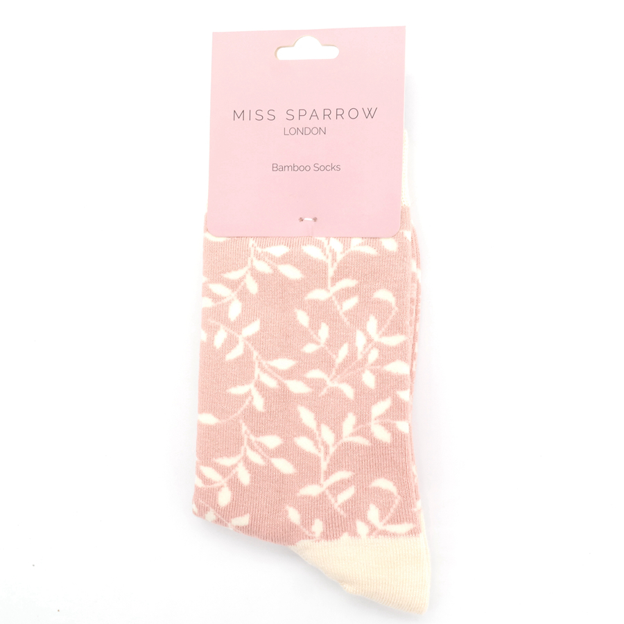 Trailing Leave Socks Dusky Pink-5007 Trailing Leave Socks Dusky Pink-5007