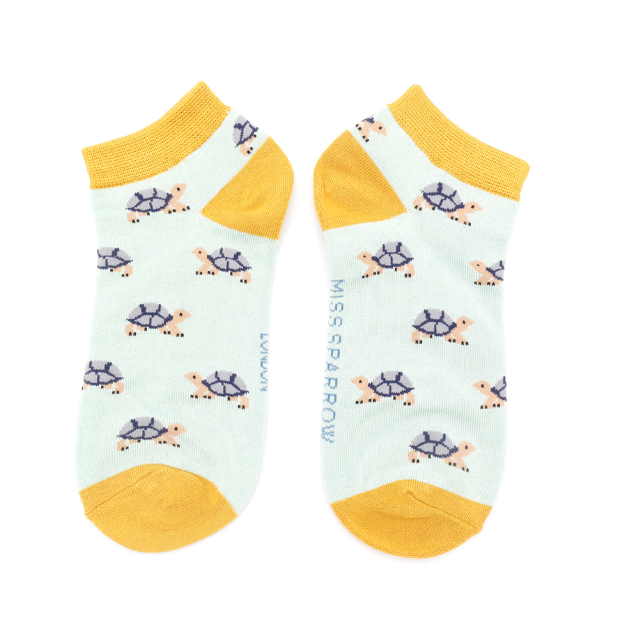 Turtles Trainer Socks Duck Egg-0 Turtles Trainer Socks Duck Egg-0