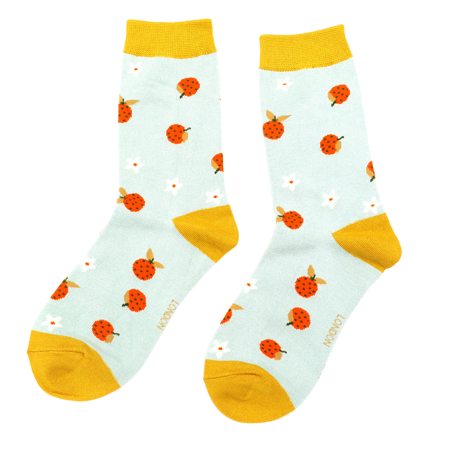 Clementines Socks Duck Egg-0 Clementines Socks Duck Egg-0