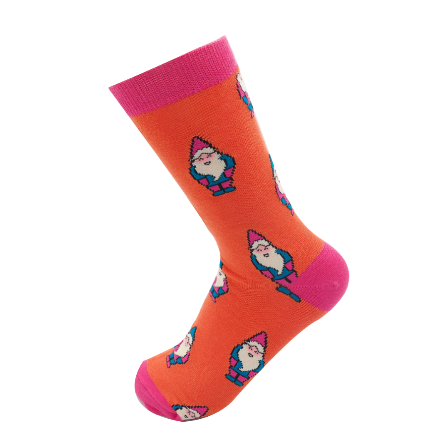 Gnomes Socks Burnt Orange -5625 Gnomes Socks Burnt Orange -5625