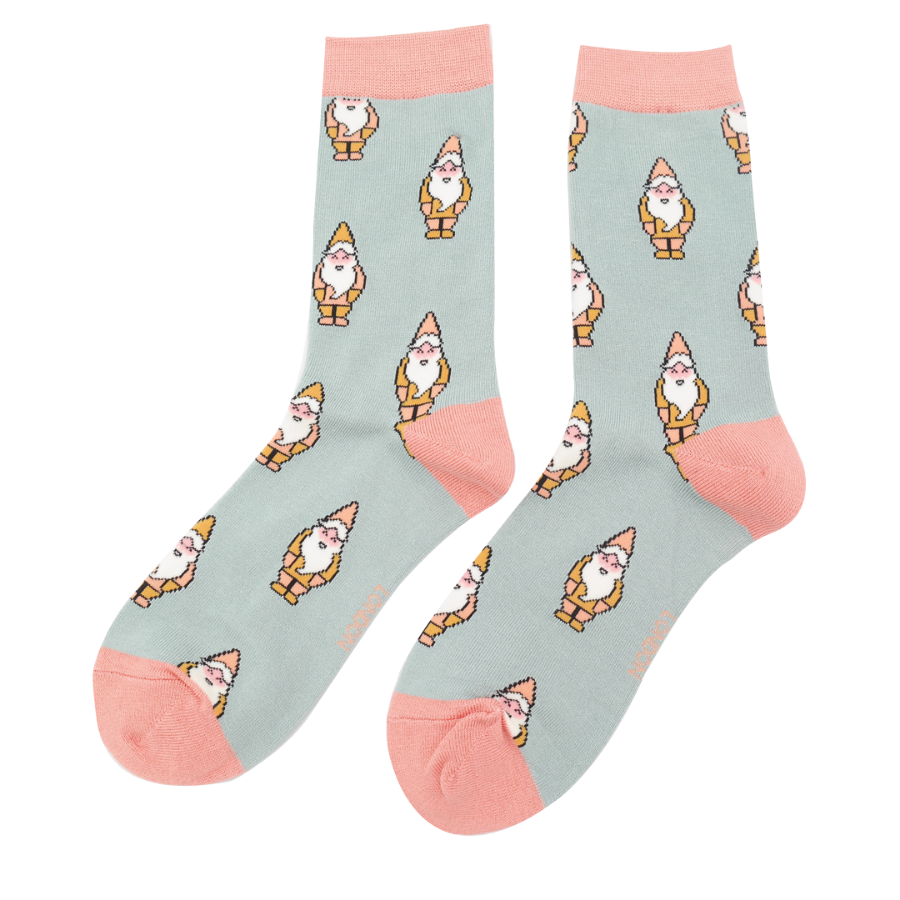 Gnomes Socks Duck Egg-0 Gnomes Socks Duck Egg-0