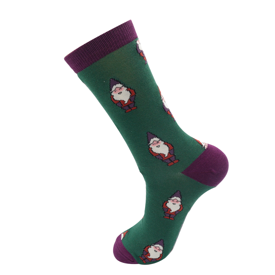 Mr Heron Gnomes Socks Antique Green-5699 Mr Heron Gnomes Socks Antique Green-5699