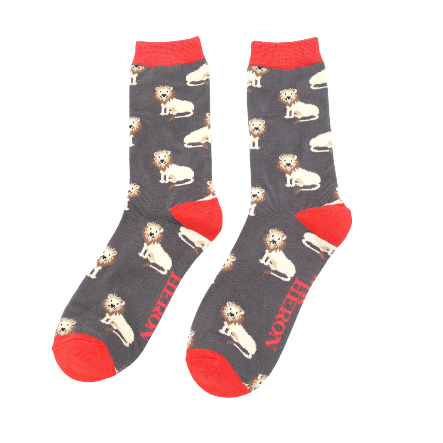 Mr Heron Lions Charcoal-0 Mr Heron Lions Charcoal-0