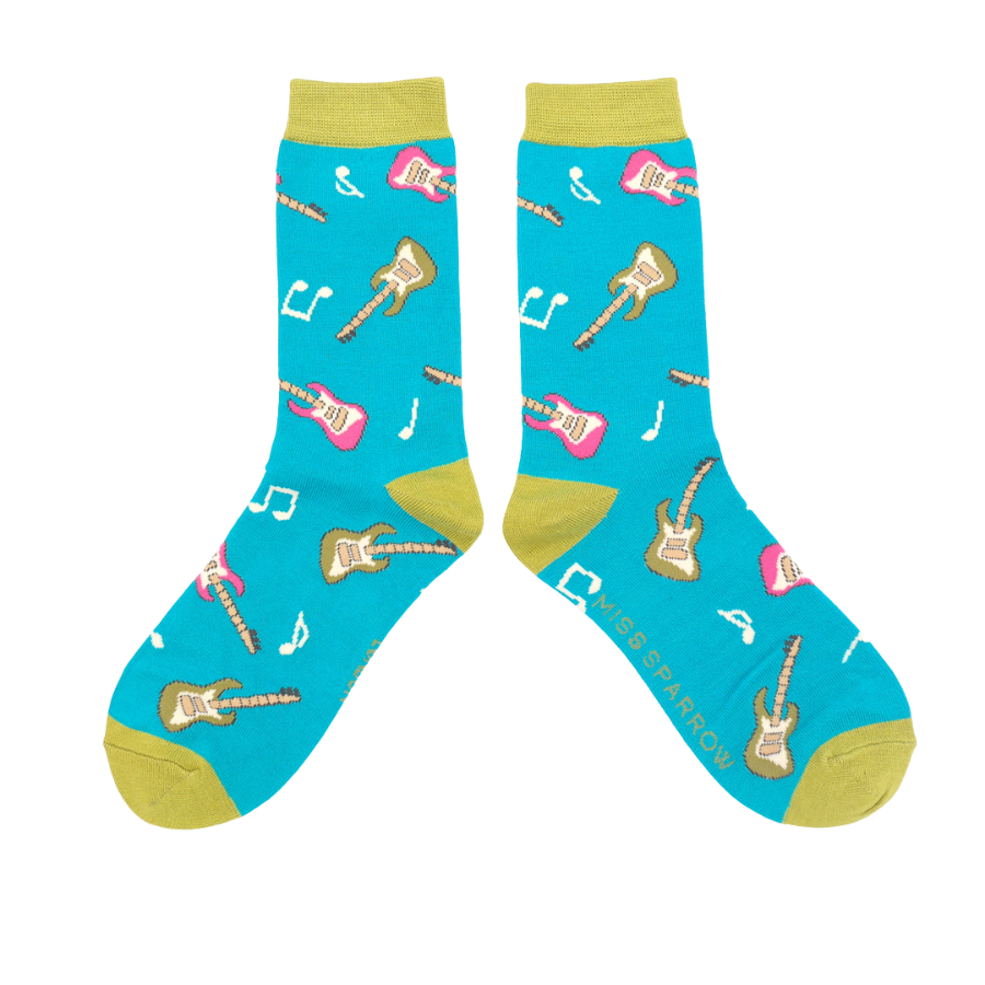 Guitars Socks Turquoise-0 Guitars Socks Turquoise-0