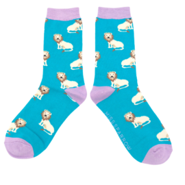 Lions Socks Turquoise-0