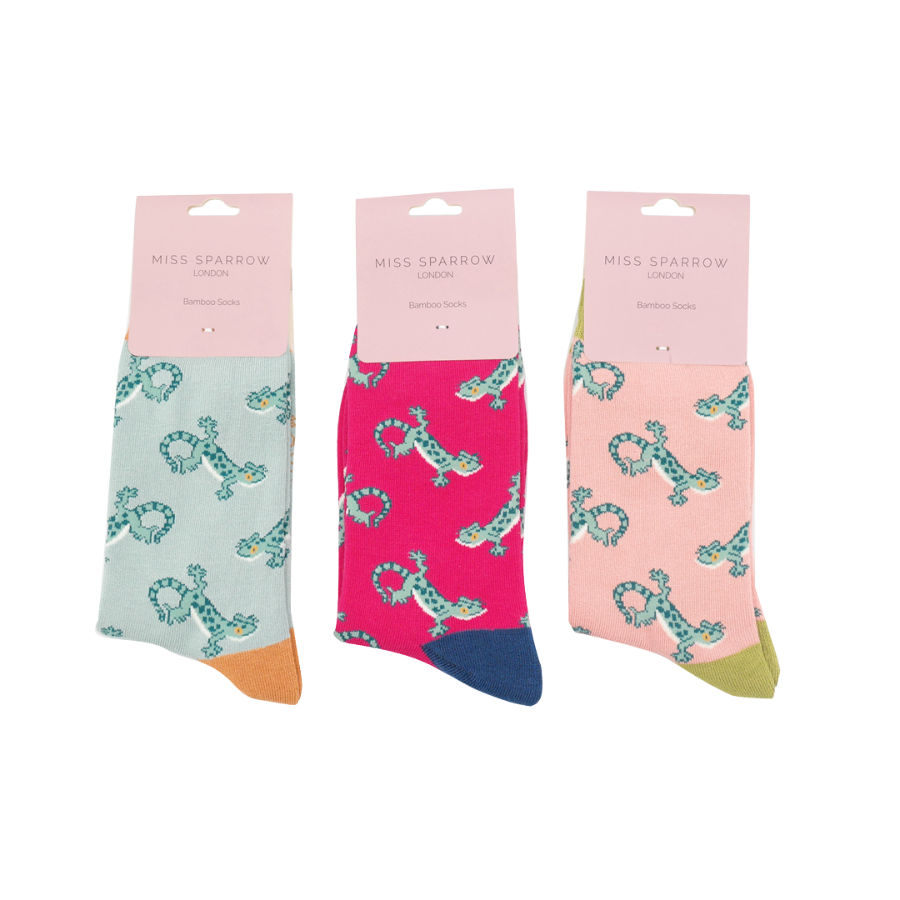 Lizard Socks Hot Pink-5781 Lizard Socks Hot Pink-5781