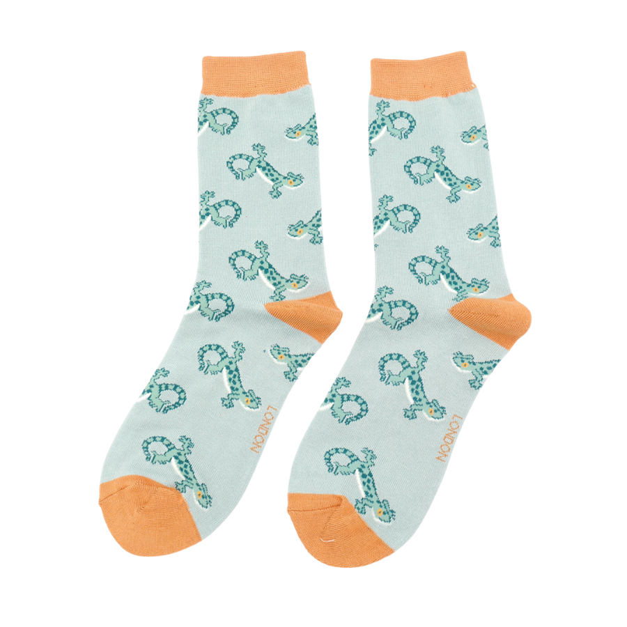 Lizards Socks Duck Egg -0 Lizards Socks Duck Egg -0