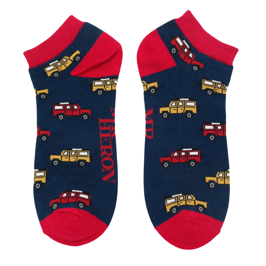 Men's Jeep Trainer Socks Navy-0 Men's Jeep Trainer Socks Navy-0