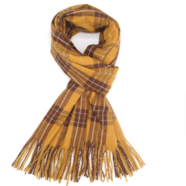 Tartan Scarf Yellow -0