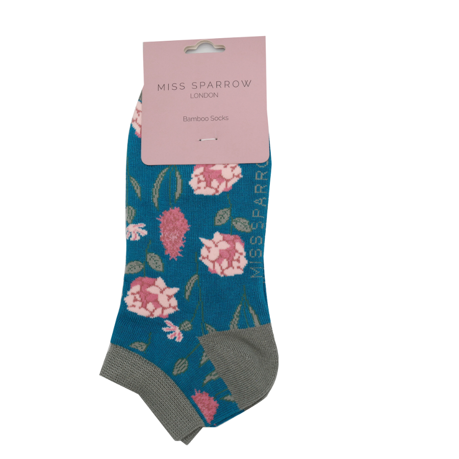 Botany Trainer Socks Teal-5942 Botany Trainer Socks Teal-5942