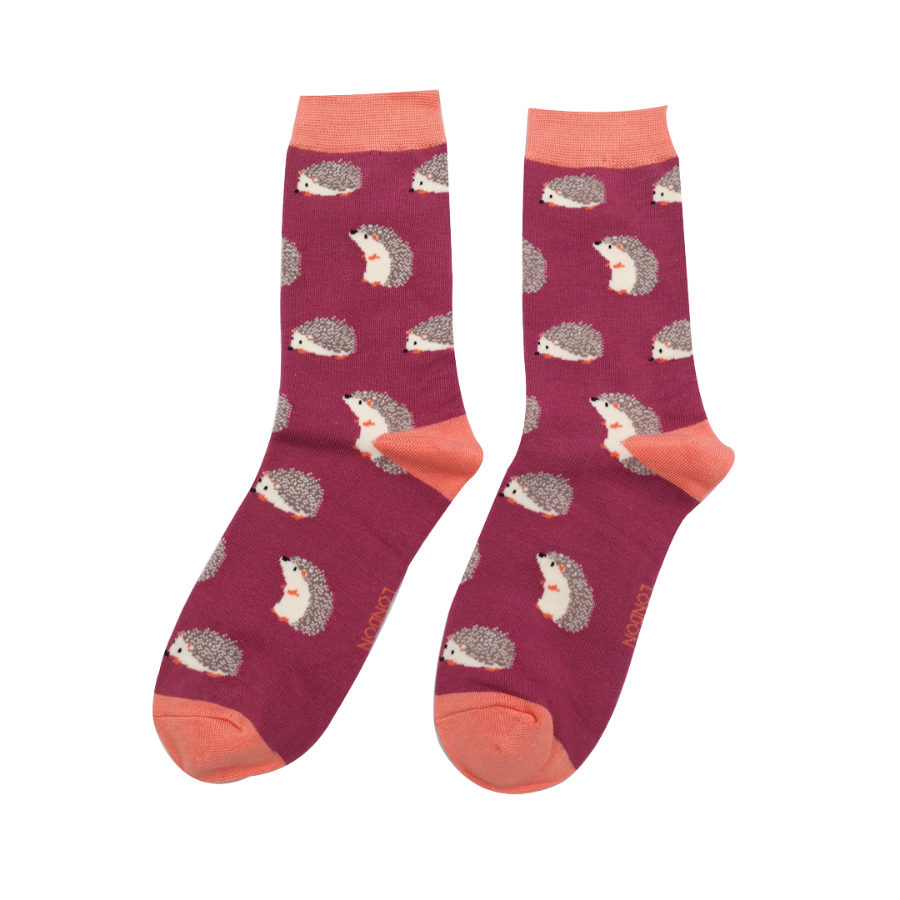 Hedgehogs Socks Berry-6490 Hedgehogs Socks Berry-6490