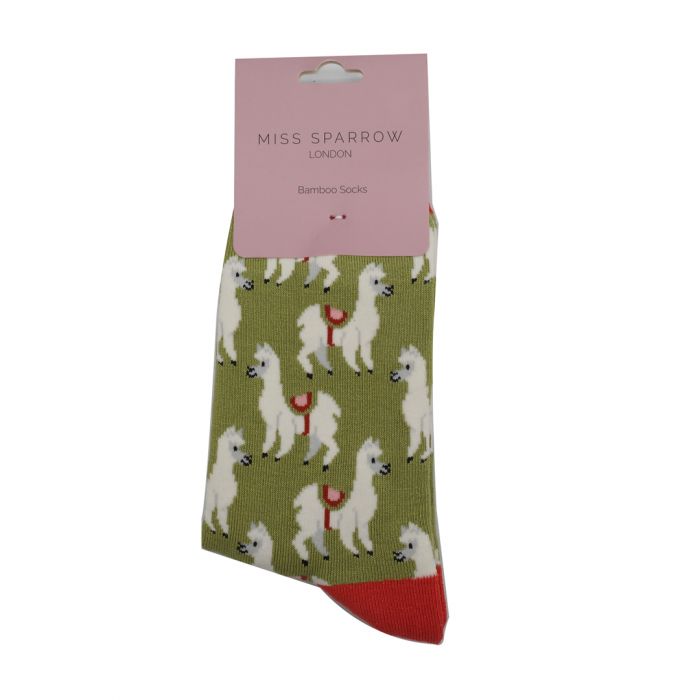 ladies_socks_-_llamas_-_sks206_olive_1_